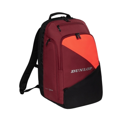 Dunlop Tennis-Rucksack Srixon CX Performance (Haupt- und Schlägerfach) 2024 rot/schwarz